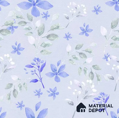 POS023-4 | Modern Series Florals Look 40 inches Canvas Paper (Customized Size Wallpaper)