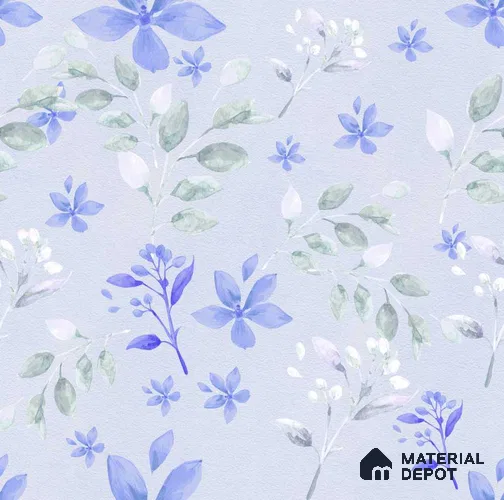 POS023-4 | Modern Series Florals Look 50 inches Premium Paper (Customized Size Wallpaper)