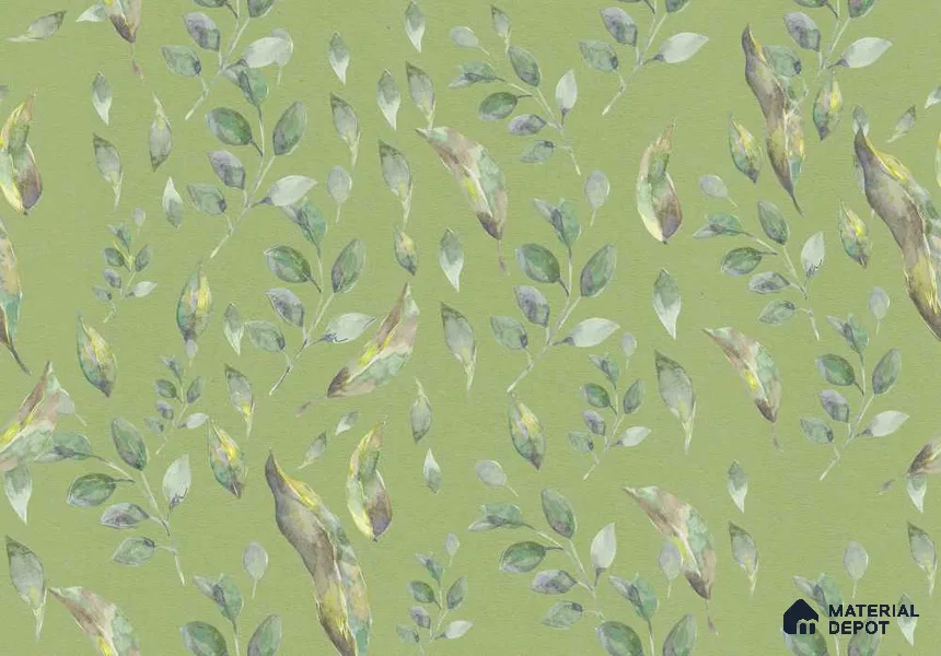 POS024-1 | Modern Series Florals Look 40 inches Sandblast Paper (Customized Size Wallpaper)