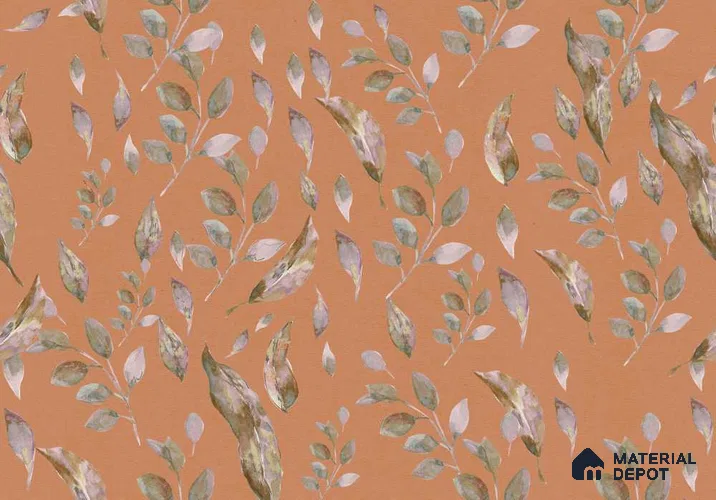 POS024-3 | Modern Series Florals Look 40 inches Canvas Paper (Customized Size Wallpaper)