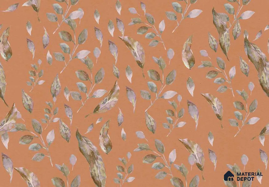 POS024-3 | Modern Series Florals Look 52 inches Economy Paper (Customized Size Wallpaper)