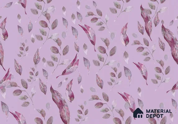 POS024-5 | Modern Series Florals Look 40 inches Sandblast Paper (Customized Size Wallpaper)
