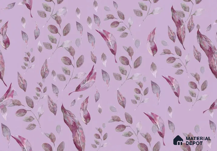 POS024-5 | Modern Series Florals Look 52 inches Economy Paper (Customized Size Wallpaper)