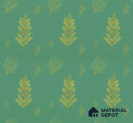 POS035-6 | Modern Series Florals Look 40 inches Sandblast Paper (Customized Size Wallpaper)