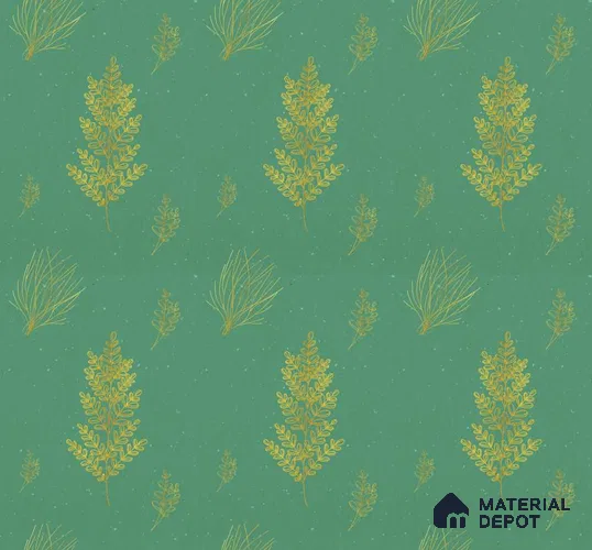 POS035-6 | Modern Series Florals Look 40 inches Sandblast Paper (Customized Size Wallpaper)