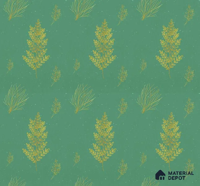 POS035-6 | Modern Series Florals Look 40 inches Sandblast Paper (Customized Size Wallpaper)