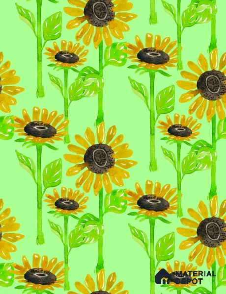 POS036-1 | Modern Series Florals Look 40 inches Canvas Paper (Customized Size Wallpaper)