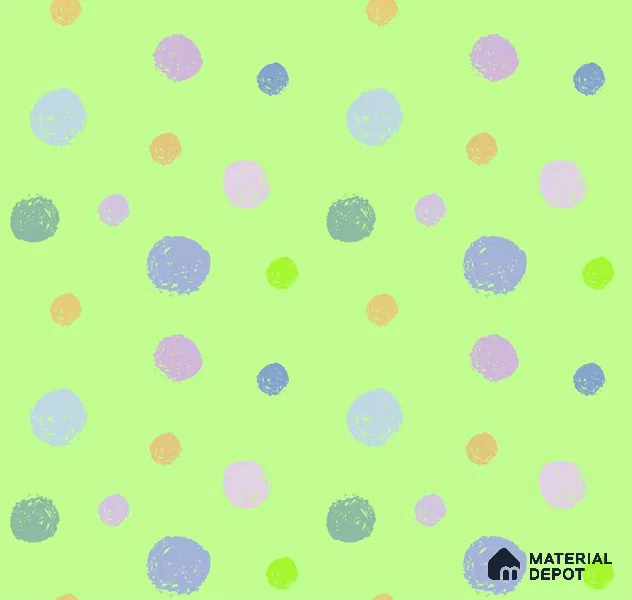 POS038 - 2 | Kid Series Patterned Look 50 inches Premium Paper (Customized Size Wallpaper)