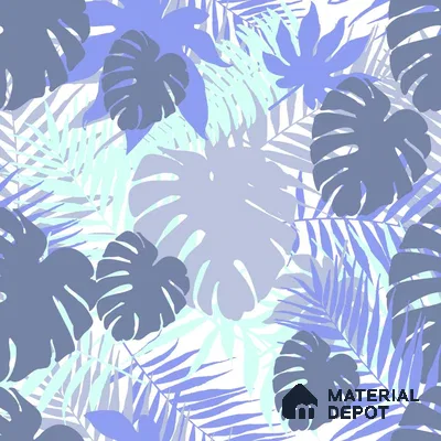 POS044-1 | Modern Series Florals Look 52 inches Economy Paper (Customized Size Wallpaper)