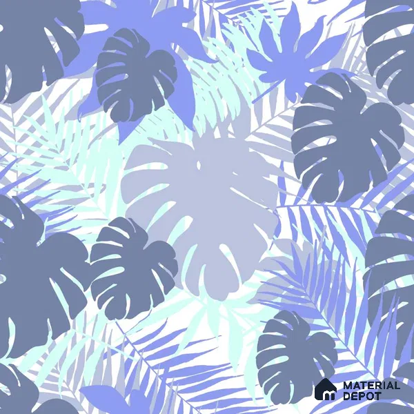 POS044-1 | Modern Series Florals Look 52 inches Economy Paper (Customized Size Wallpaper)