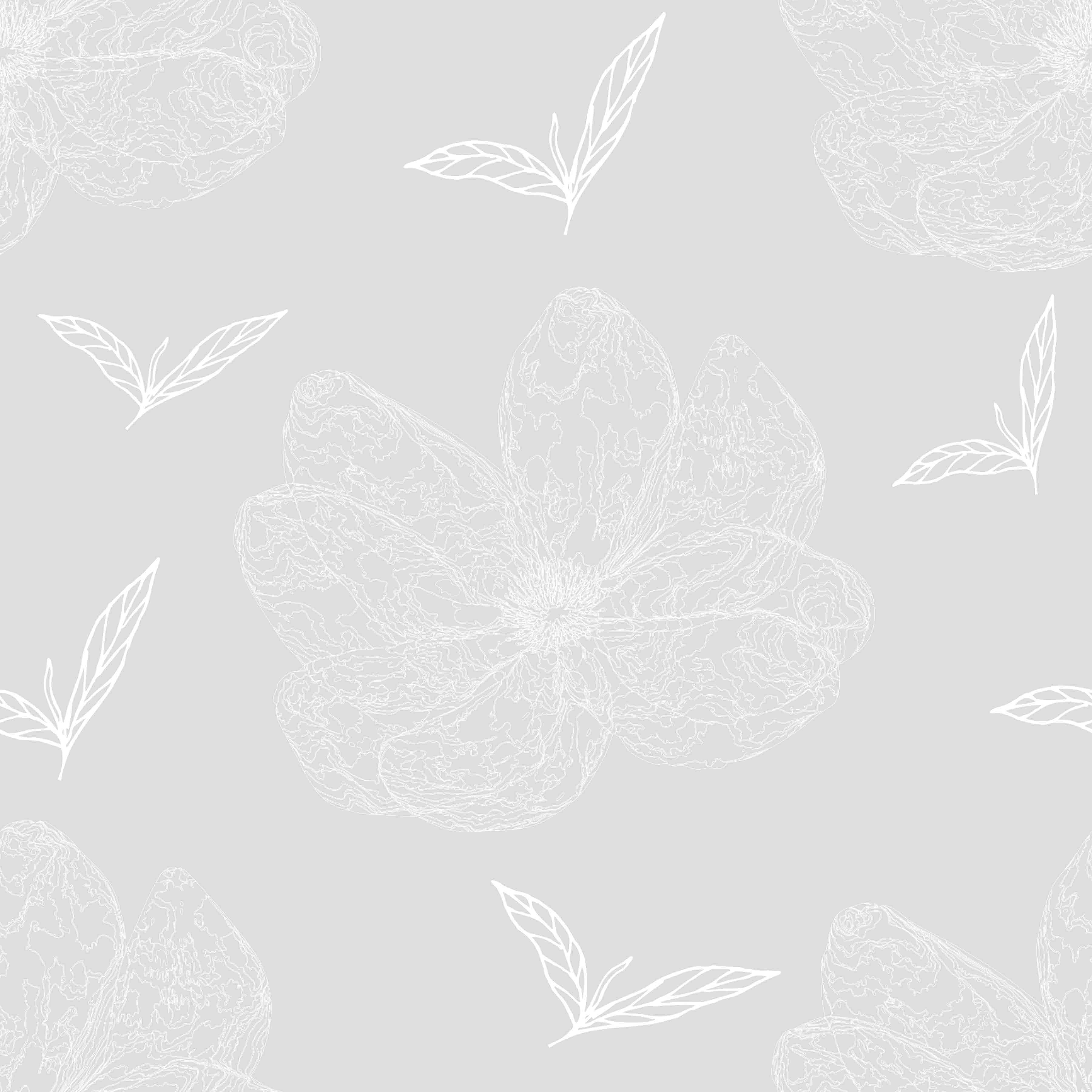 A close-up of a SUB-14 | Subtle Series Florals Look 40 inches Canvas Paper (Customized Size Wallpaper) available at Material Depot in Bangalore