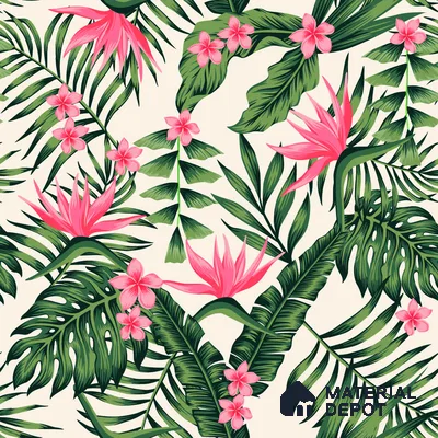 TROP - 01 | Tropical Series Nature Look 40 inches Sandblast Paper (Customized Size Wallpaper)