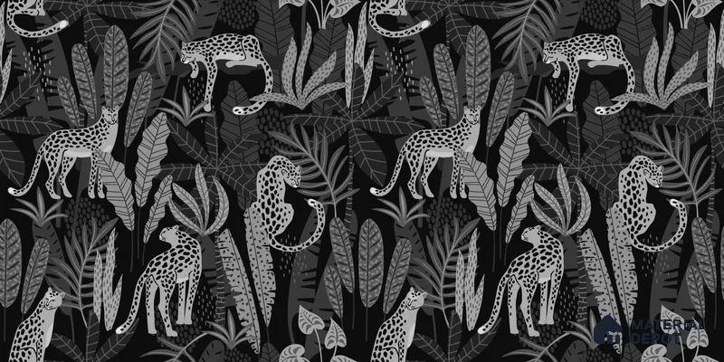 TROP - 16A | Tropical Series Nature Look 40 inches Sandblast Paper (Customized Size Wallpaper)