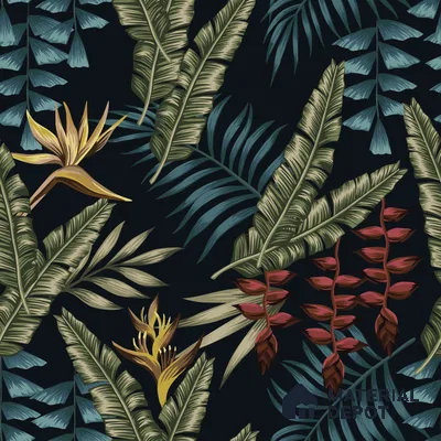TROP - 22 | Tropical Series Nature Look 40 inches Canvas Paper (Customized Size Wallpaper)