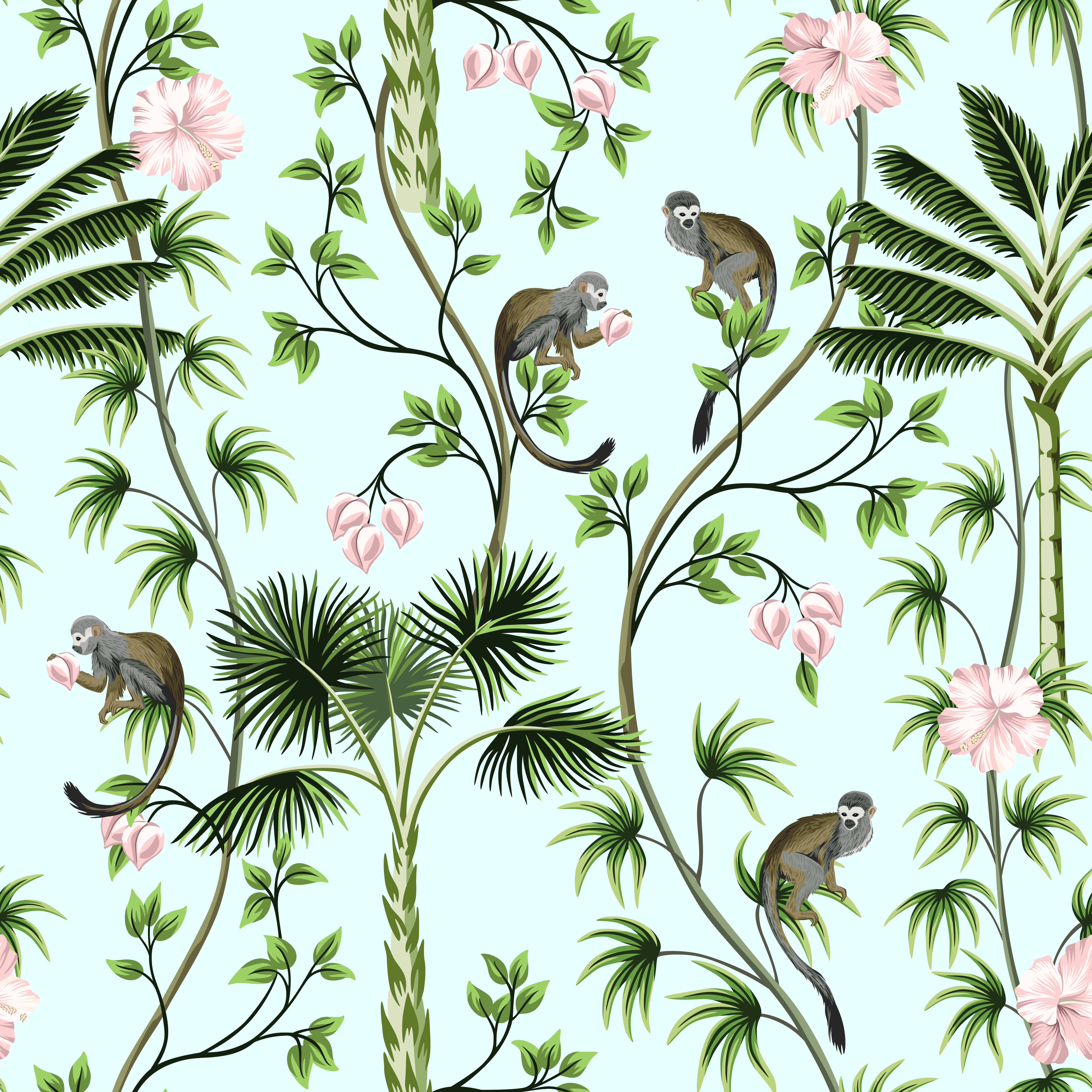 A close-up of a TROP - 25 | Tropical Series Nature Look 52 inches Economy Paper (Customized Size Wallpaper) available at Material Depot in Bangalore