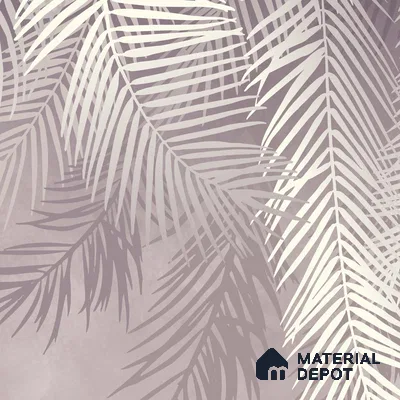 WP 01 Floral Look Canvas (Customised Size Wallpaper )