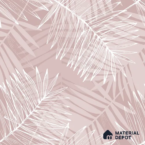 WP 02 Floral Look Canvas (Customised Size Wallpaper )