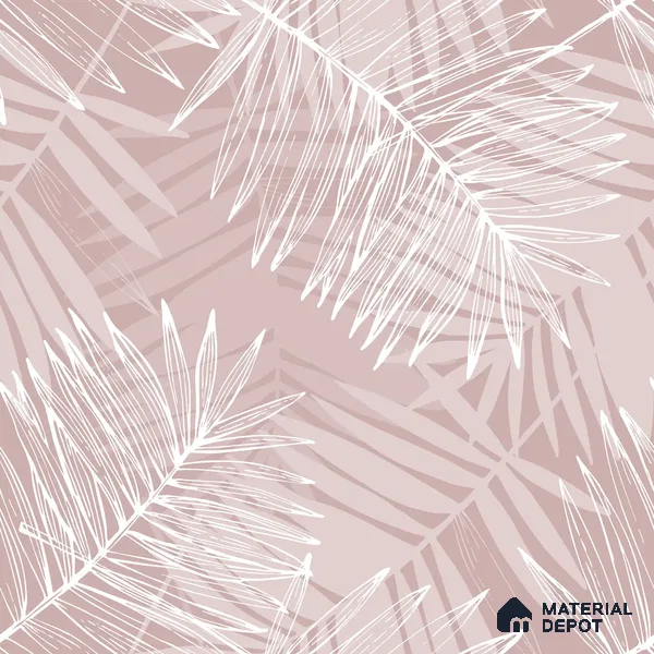 WP 02 Floral Look Canvas (Customised Size Wallpaper )