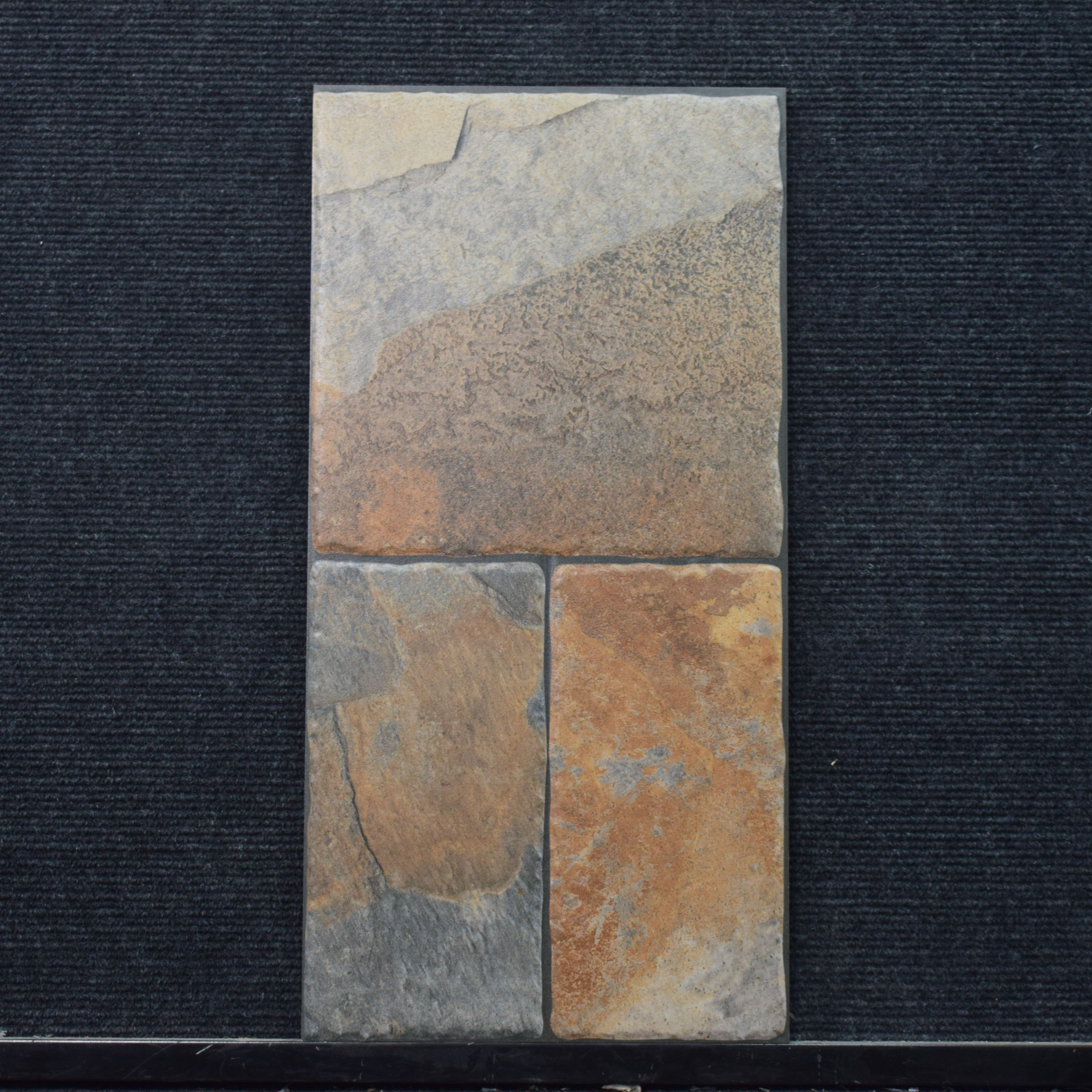 TL 02585 Cotta Rust 600x300 mm Matte Finish Random Design Parking Tile - 12 mm