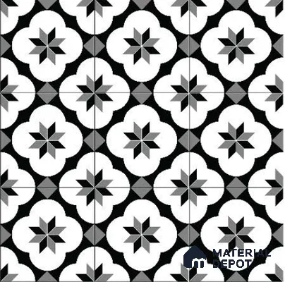 TL 02667 Matic 4009 300x300 mm Matte Finish Moroccan Parking Floor Tile - 12 mm (Sample)