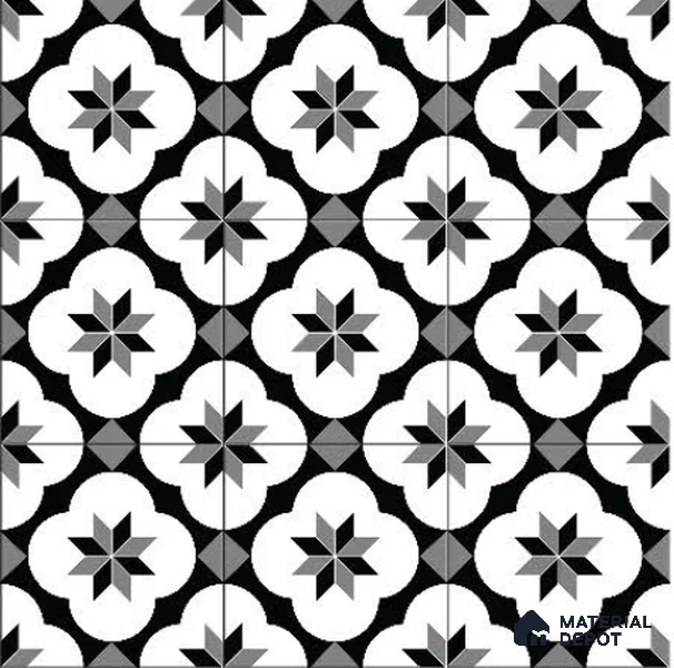 TL 02667 Matic 4009 300x300 mm Matte Finish Moroccan Parking Floor Tile - 12 mm (Sample)