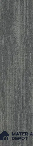 01 Grey 1000x250 mm 100% Nylon/Eco Back Carpet Tile - 4 mm