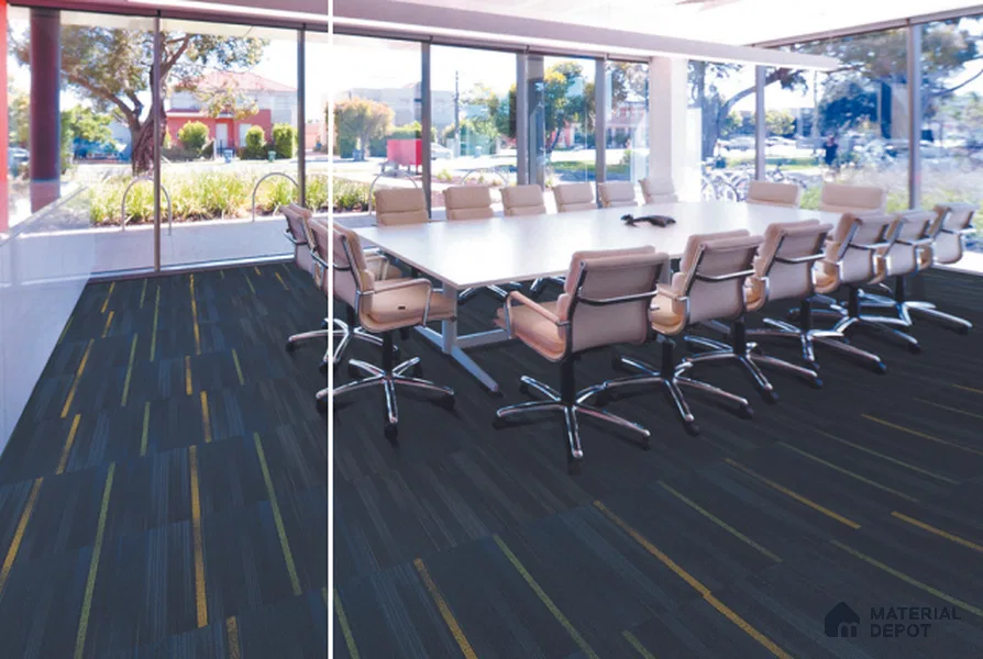 09 - Cloudy Grey 500x500 mm 100% PP/ Eco Back Carpet Tile - 5 mm