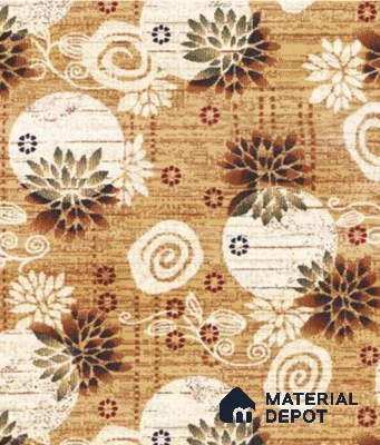 1325-Tropical Beige Classic Wilton Series 25 Meter x 3.96 Meter Pattern 1 Carpet Tile - 12 mm