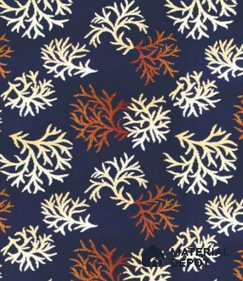 1327-Forest Blue Classic Wilton Series 25 Meter x 3.96 Meter Pattern 3 Carpet Tile - 12 mm
