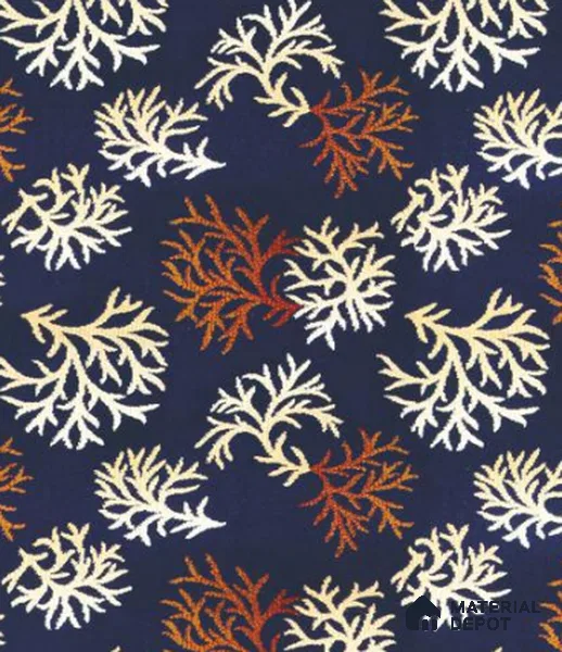 1327-Forest Blue Classic Wilton Series 25 Meter x 3.96 Meter Pattern 3 Carpet Tile - 12 mm