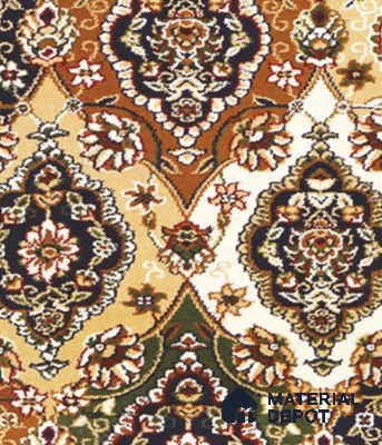 1331-Myriad Blue Classic Wilton Series 25 Meter x 3.96 Meter Pattern 1 Carpet Tile - 12 mm