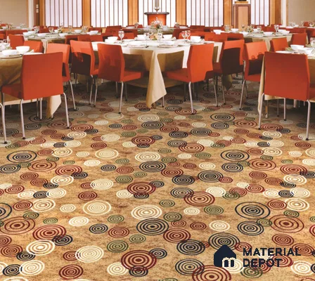 1332-Colossal Beige Classic Wilton Series 25 Meter x 3.96 Meter Pattern 2 Carpet Tile - 12 mm