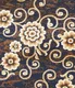 1334-Floral Blue Classic Wilton Series 25 Meter x 3.96 Meter Pattern 3 Carpet Tile - 12 mm  Image 01