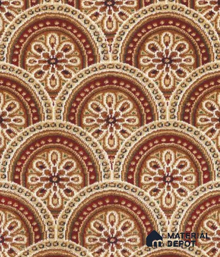 5818-Oriental Beige Classic Wilton Series 25 Meter x 3.96 Meter Pattern 1 Carpet Tile - 12 mm