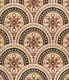 5818-Oriental Ivory Classic Wilton Series 25 Meter x 3.96 Meter Pattern 2 Carpet Tile - 12 mm Image 01