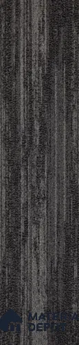14 Dark Grey 1000x250 mm 100% Nylon/Eco Back Carpet Tile - 4 mm