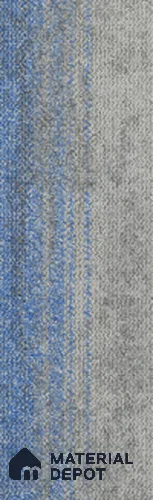 #202 - Cobalt Blue 1000x250 mm 100 % PP/ Eco Back Carpet Tile - 5 mm