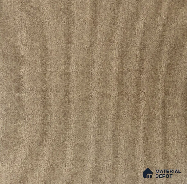 412-Beige Delta Series 500x500 mm 100% PP BCF Loop Pile/PVC Back Carpet Tile - 4 mm