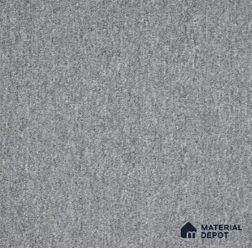 415-Light Grey Delta Series 500x500 mm 100% PP BCF Loop Pile/PVC Back Carpet Tile - 4 mm