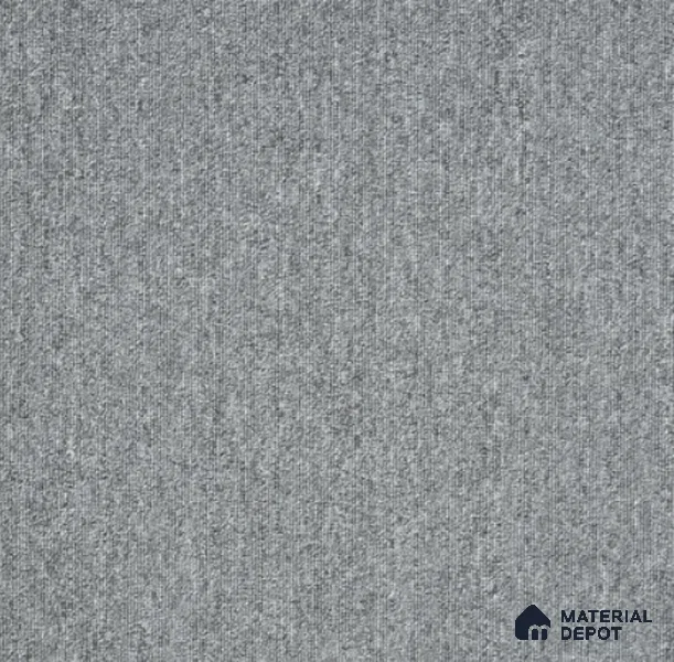 415-Light Grey Delta Series 500x500 mm 100% PP BCF Loop Pile/PVC Back Carpet Tile - 4 mm