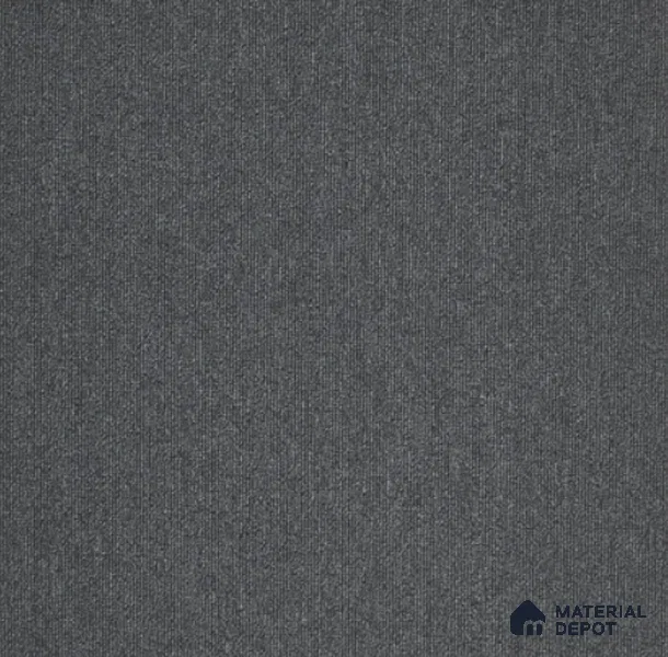419-Dark Grey Delta Series 500x500 mm 100% PP BCF Loop Pile/PVC Back Carpet Tile - 4 mm