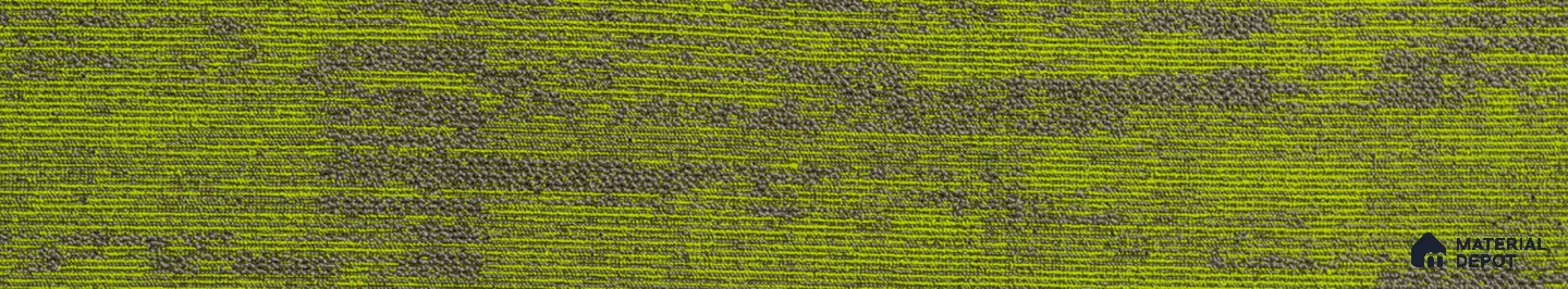 47-Kelly Green Skywalker Series 1000x250 mm 100 % PP/ Eco Back Carpet Tile - 5 mm