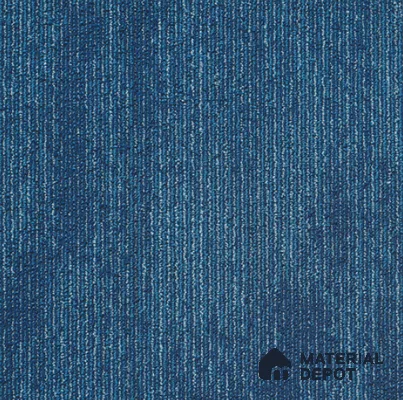 5184 - Blue 500x500 mm 100% PP/Eco Back Carpet Tile - 5 mm