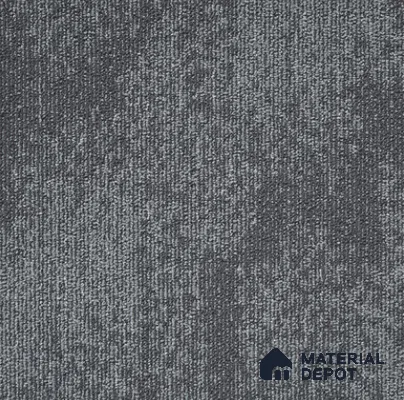 5185 - Grey 500x500 mm 100% PP/Eco Back Carpet Tile - 5 mm