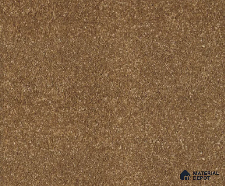 791-SariBrown Royal Touch Series 30 Meter x 4 Meter 100% Solution Dyed DUPONT Super Soft Olefin Fiber Carpet Tile - 16 mm