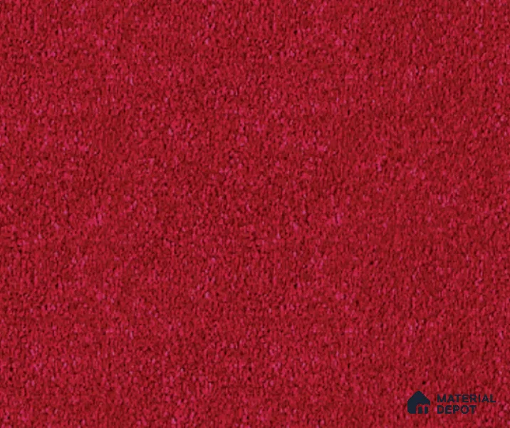 796-Red Royal Touch Series 30 Meter x 4 Meter 100% Solution Dyed DUPONT Super Soft Olefin Fiber Carpet Tile - 16 mm