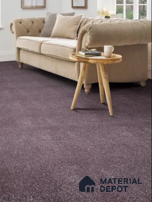 798-Lilac Royal Touch Series 30 Meter x 4 Meter 100% Solution Dyed DUPONT Super Soft Olefin Fiber Carpet Tile - 16 mm
