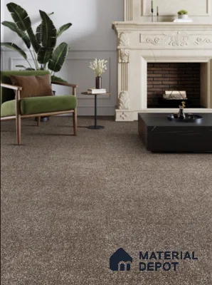 799-Brown Royal Touch Series 30 Meter x 4 Meter 100% Solution Dyed DUPONT Super Soft Olefin Fiber Carpet Tile - 16 mm