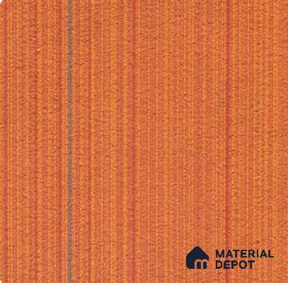 CS 282 D-Orange Colourspace Series 500x500 mm 100% Nylon Graphic Loop Pile/PVC Back Carpet Tile - 5 mm