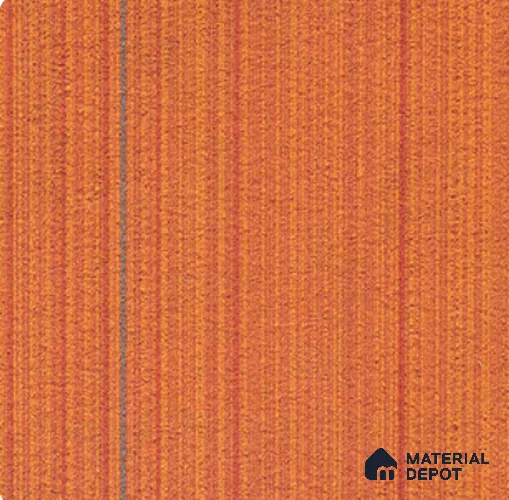 CS 282 D-Orange Colourspace Series 500x500 mm 100% Nylon Graphic Loop Pile/PVC Back Carpet Tile - 5 mm